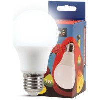 Bec LED A60 7W E27 6400K Alb Rece - Novelite - detaliu