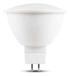Bec LED spot MR16 5W GU5.3 3000K 12V Alb Cald - Novelite