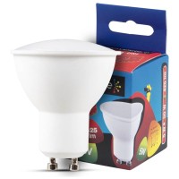 Bec LED spot 5W GU10 3000K Alb Cald - Novelite - ambalaj