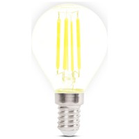 Bec LED filament sferic G45 4W E14 2700K Clar - Novelite - ambalaj