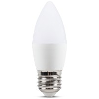 Bec LED lumanare 5W E27 3000K Alb Cald Mat - Novelite