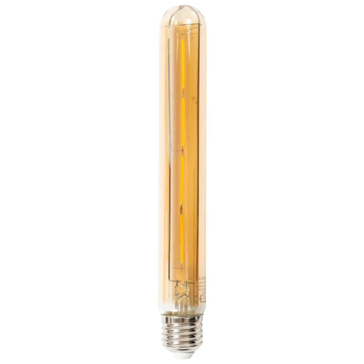 Bec LED Filament T30 6W E27 2200K Auriu - Novelite