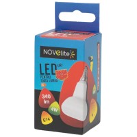 Bec LED Spot 4W E14 3000K Alb Cald - Novelite - detaliu