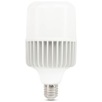 Bec LED 80W E40 T140 6500K Alb Rece - Novelite - vedere laterala