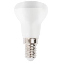 Bec LED Spot 4W E14 6400K Alb Rece Mat - Novelite - vedere laterala