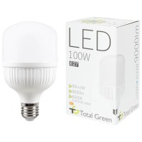 Bec LED T154 100W E40 6500K Alb Rece - Total Green - detaliu