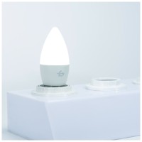 Bec LED EVO3.0 Lumanare 6W E27 3000K Alb Cald - Total Green - vedere laterala