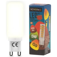Bec LED Bulb 5W G9 3000K Alb Cald - Novelite - detaliu