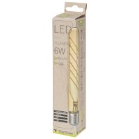 Bec LED EVO17 Filament T30 6W E27 2200K Auriu - Total Green - detaliu