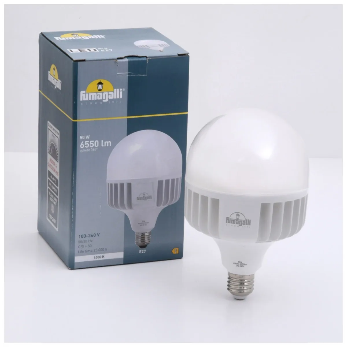 Bec LED High Power T118 50W E27 3000K Alb Cald - Fumagalli