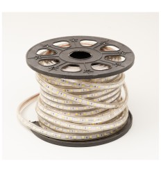 Banda LED 230V 60LED/m 14.4W/m 4000K IP68 50m Tip L