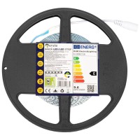 Banda LED 24V 120 LED/m 9.6W/m 4000K IP20 Rola 5m Erste - vedere laterala