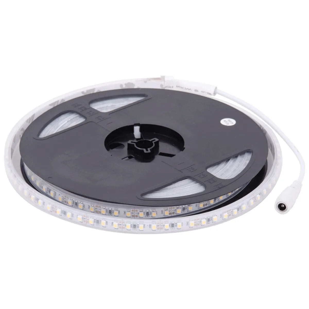 Banda LED 12V 120LED/m 9.6W/m 2700K IP65 SMD3528 5m