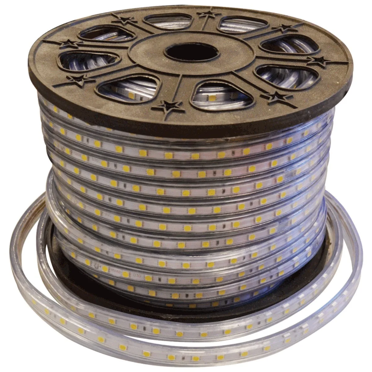 Banda LED 230V 60LED/m 14.4W/m RGB IP68 SMD5050 50m/Rola