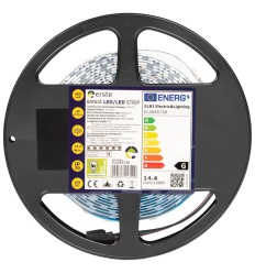 Banda LED 24V 60 LED/m 14.4W/m RGB + 4000K IP20 5m Erste
