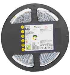 Banda LED 12V 120LED/m 9.6W/m 6400K IP65 SMD3528 5m