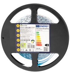 Banda LED 24V 60 LED/m 14.4W/m RGB + 3000K IP20 5m Erste