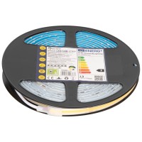 Banda LED 24V COB 13W/m 3000K IP65 5m Erste - vedere laterala