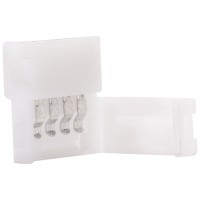 Conectori Banda LED RGB IP20, 4 pini, banda 5050/3528 Erste - vedere laterala