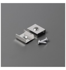 Element montaj PT Cone profil LED inox argintiu, set 2 buc - Topmet