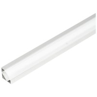 Profil aluminiu colt 2m dispersor mat cu capac fixare - Erste - ambalaj