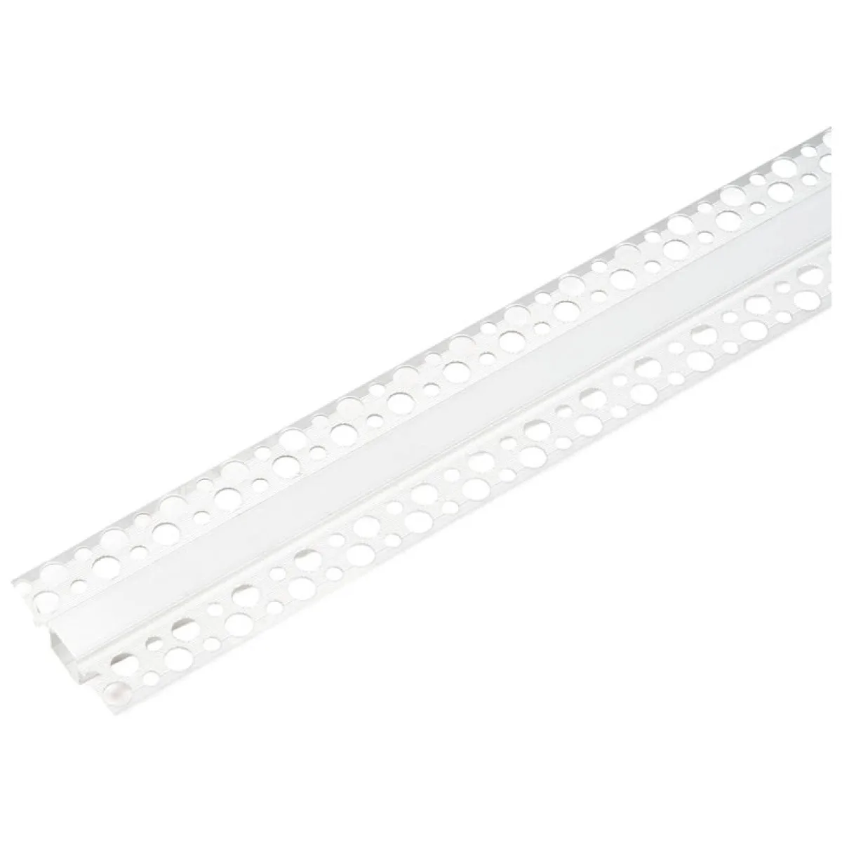 Profil aluminiu aplicat ST CG dispersor mat 2m cu capat - Erste