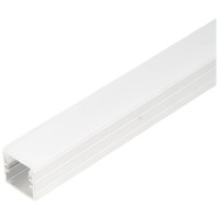 Profil aluminiu PT dispersor mat cu capat de fixare 2m Erste - ambalaj