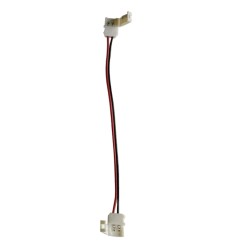 Conector Banda LED 3528 Mono IP20 cu Fir, 8mm, Erste