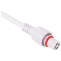 Conectori banda LED IP65, alb, monocolor, Erste - detaliu