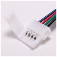 Conector cu Fir Banda LED RGB IP20, 3528/5050, Erste - detaliu