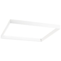 Rama PVC Alb Aplicat Panou LED Slim/Backlit 595x595mm Novelite - detaliu