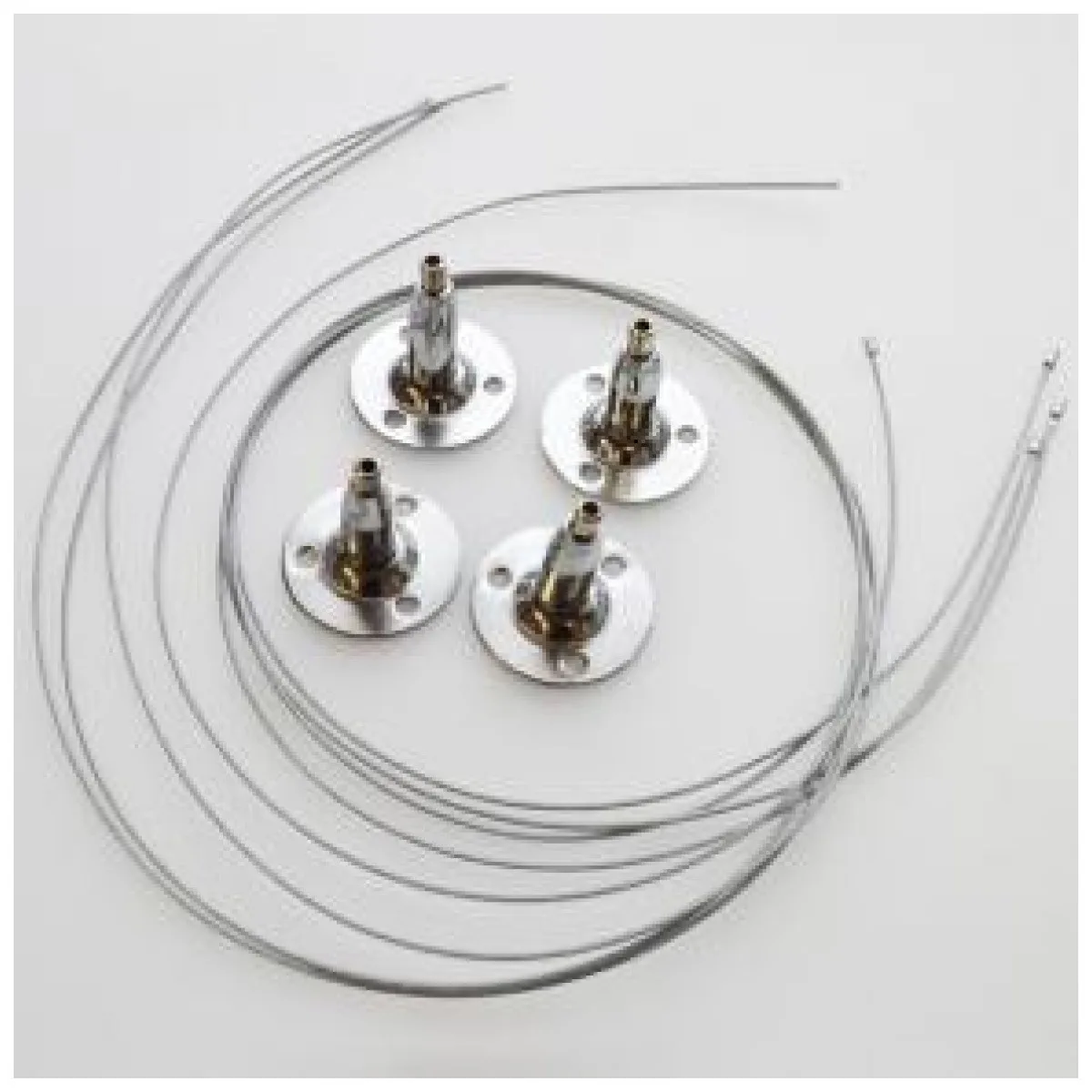 Kit montaj suspendat panou LED Novelite, otel, IP20, Slim/Backlit