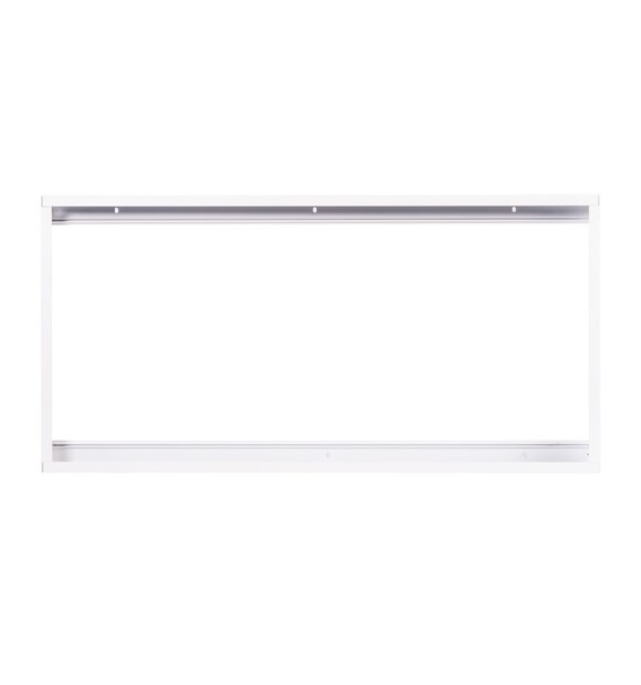 Rama Aluminiu Alba Panou LED Slim 295x595x43mm Novelite