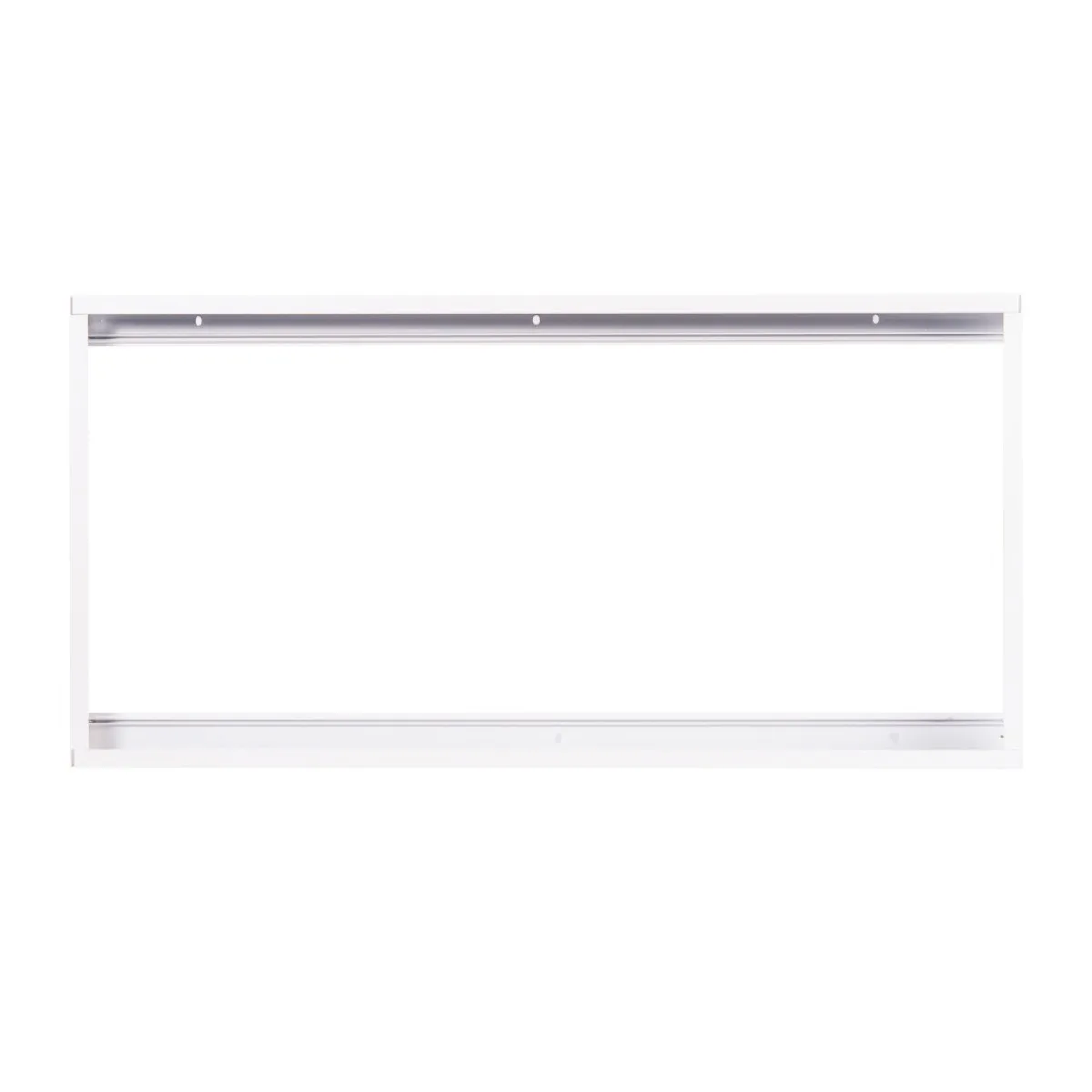 Rama Aluminiu Alba Panou LED Slim 295x595x43mm Novelite