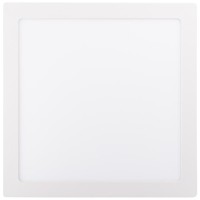 Mini Panou LED Patrat 20W 4000K IP40 Alb Aplicat - Novelite