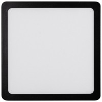 Mini Panou LED Patrat Negru 20W 6400K IP40 210mm Novelite