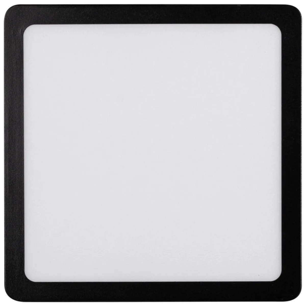 Mini Panou LED Patrat Negru 20W 6400K IP40 210mm Novelite