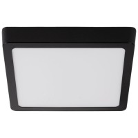 Mini Panou LED Patrat Negru 20W 6400K IP40 210mm Novelite - ambalaj