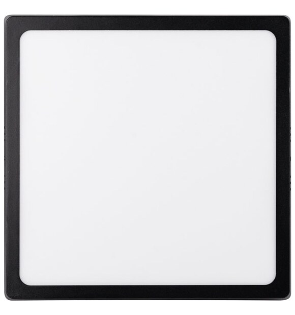 Mini Panou LED Patrat Negru 24W 6400K 285mm IP40 Novelite