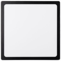 Mini Panou LED Patrat Negru 24W 6400K 285mm IP40 Novelite