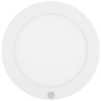 Mini Panou LED Rotund cu Senzor PT/ST 18W CCT IP40 Alb Novelite