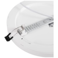 Mini Panou LED Rotund cu Senzor PT/ST 18W CCT IP40 Alb Novelite - detaliu