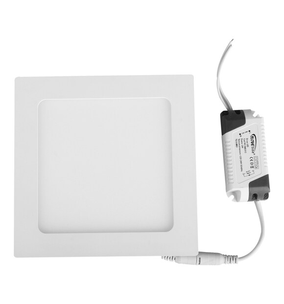 Mini Panou LED Patrat Alb 12W 6400K IP40 165x165mm Novelite