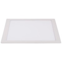 Mini Panou LED Patrat Alb 24W 6400K IP40 295x295mm Novelite - vedere laterala