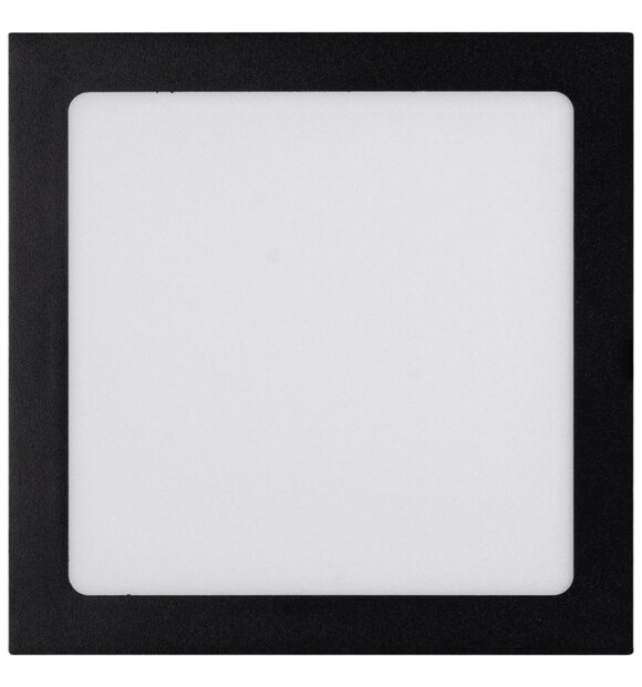 Mini Panou LED Patrat Negru 20W 6400K IP40 220x220mm Novelite