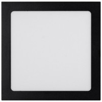 Mini Panou LED Patrat Negru 20W 6400K IP40 220x220mm Novelite