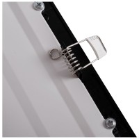Mini Panou LED Patrat Negru 20W 6400K IP40 220x220mm Novelite - detaliu