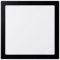 Mini Panou LED Patrat Negru 24W 6400K 295x295mm IP40 Novelite