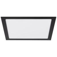 Mini Panou LED Patrat Negru 24W 6400K 295x295mm IP40 Novelite - ambalaj