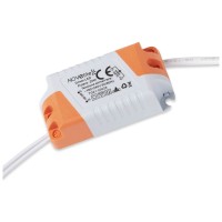 Mini Panou LED Rotund Alb 20W 6400K 220mm IP40 Novelite - vedere laterala